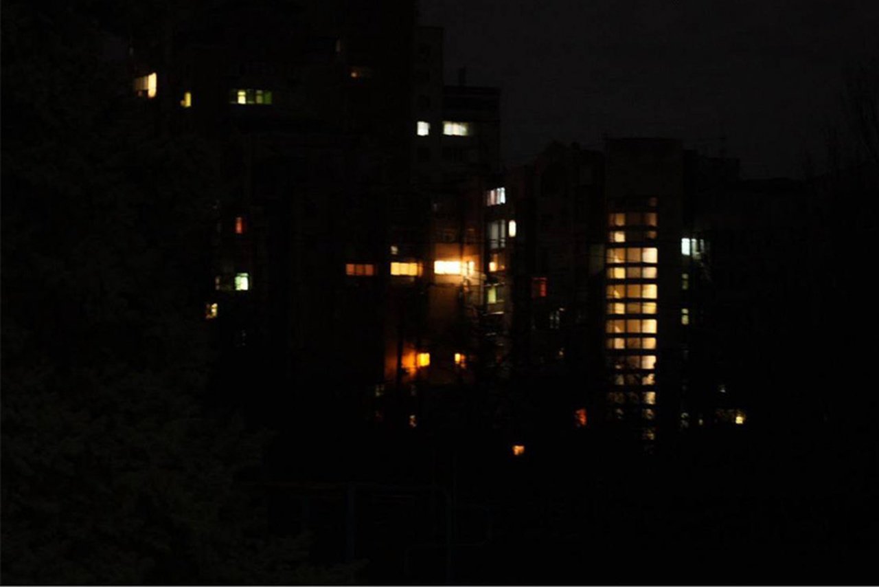 Город без света