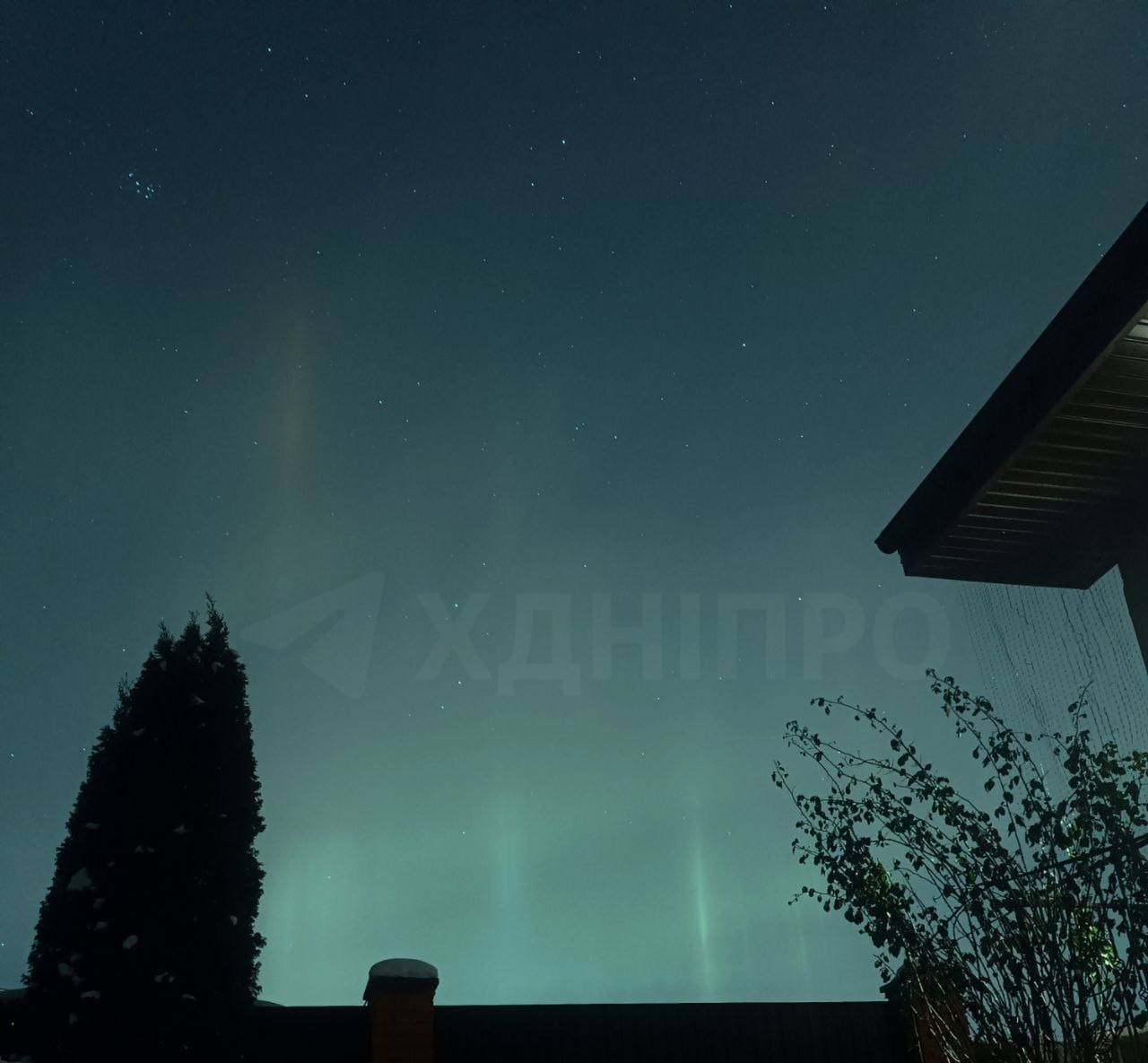 Жители Днепра стали свидетелями необычного атмосферного явления