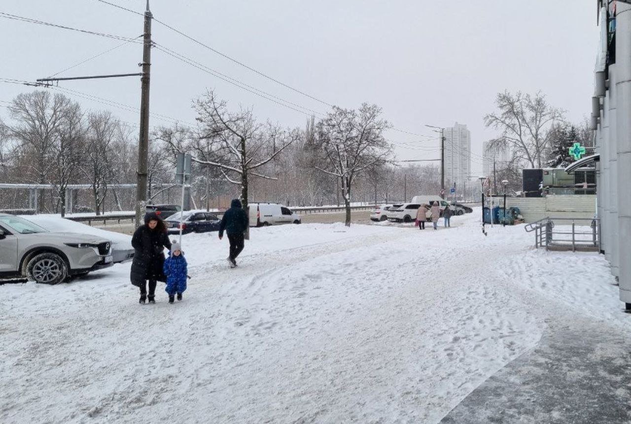 Зима в Дніпрі