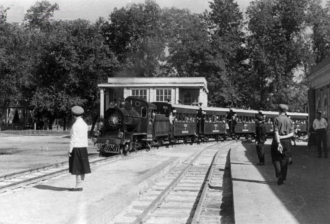 Станция Октября, вероятно, в 1937 году