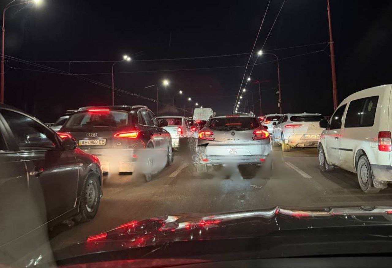 Пробка в Днепре