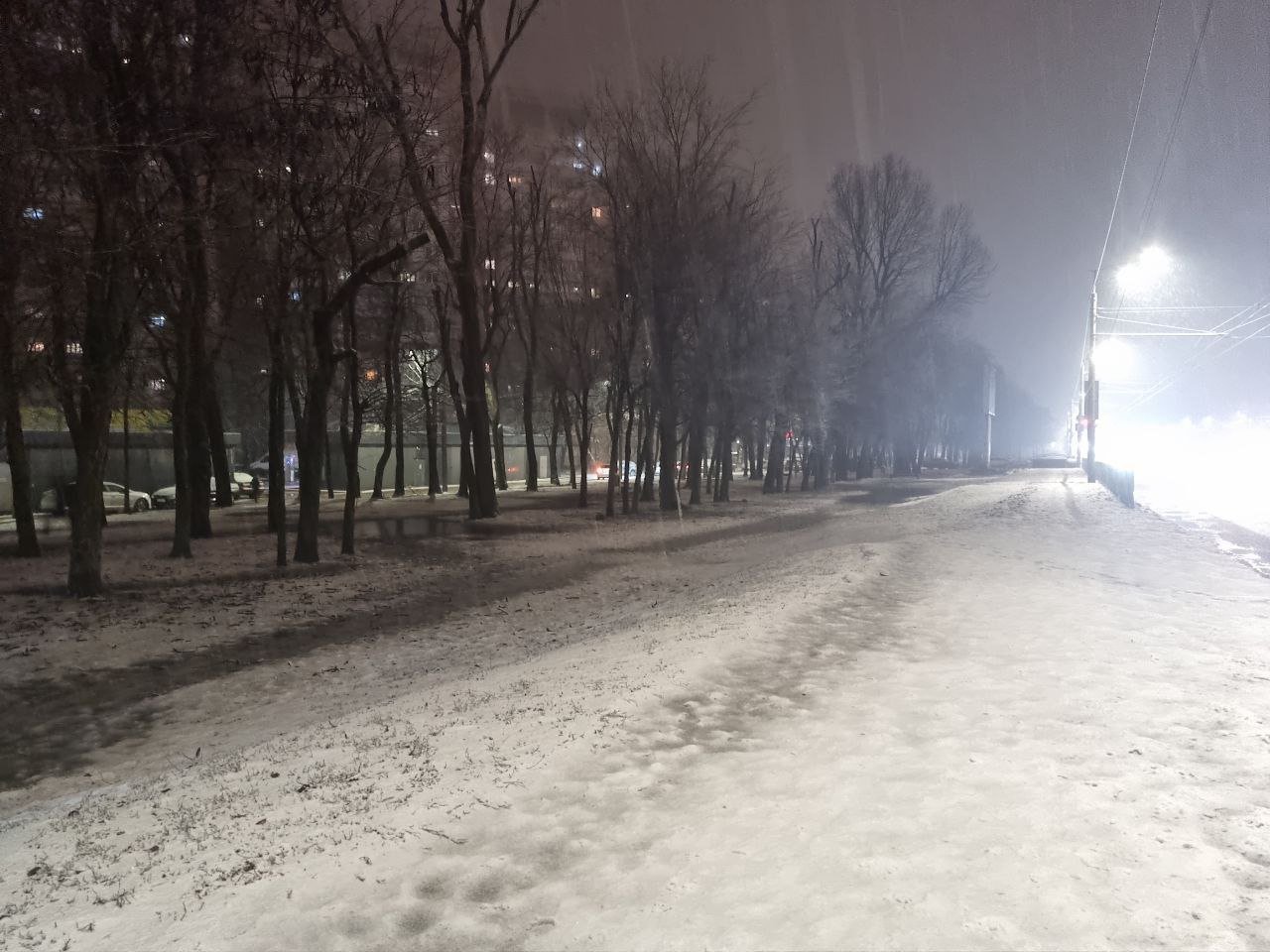 Туман в Днепре