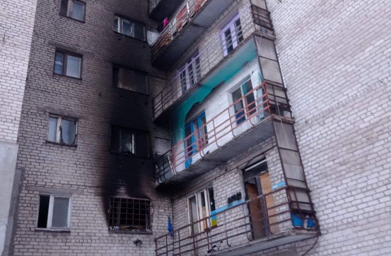 На Днепропетровщине в общежитии произошел масштабный пожар из-за генератора