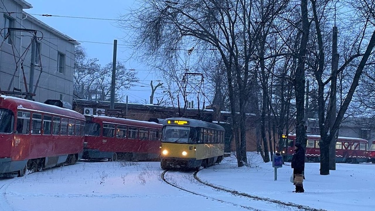Трамваи в Днепре