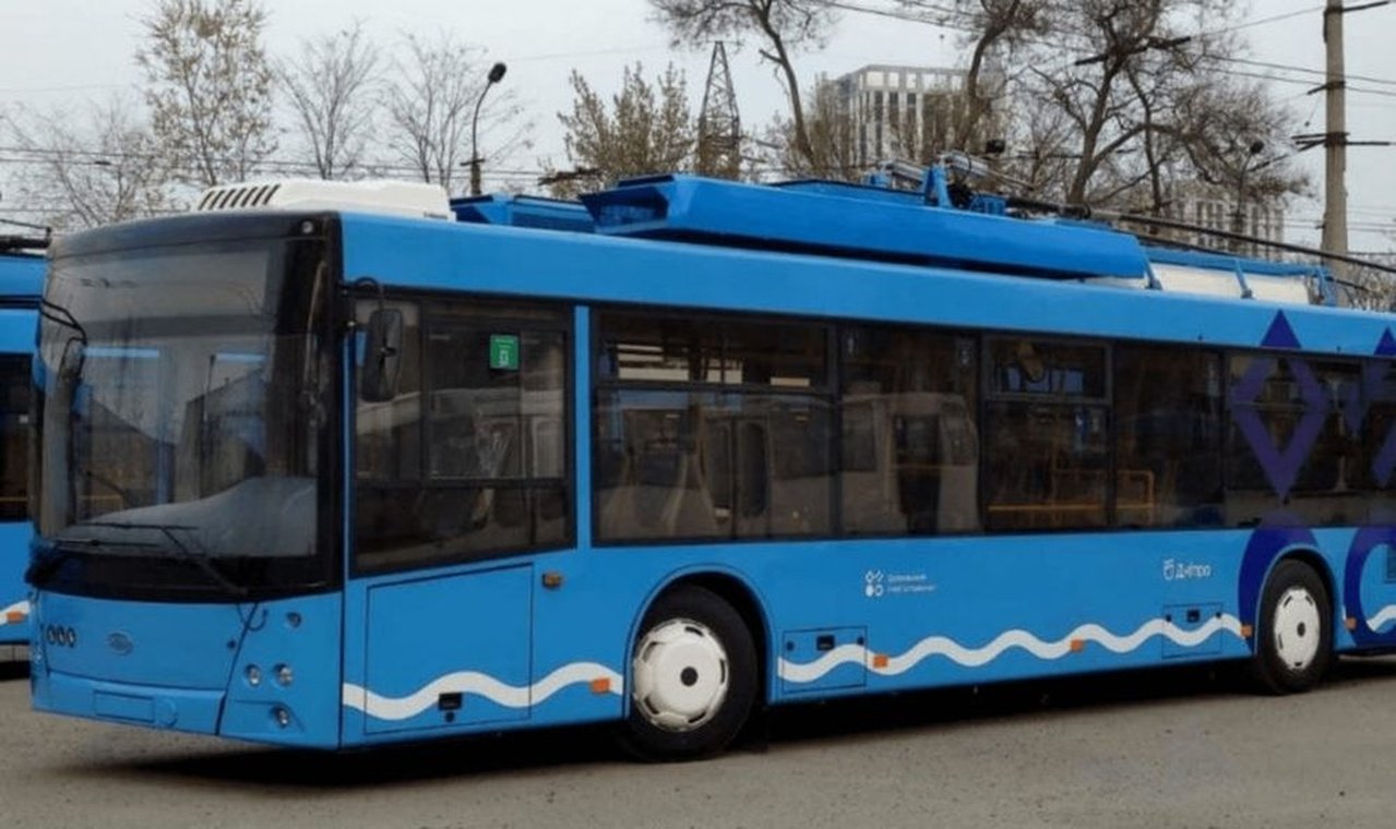 троллейбус в Днепре