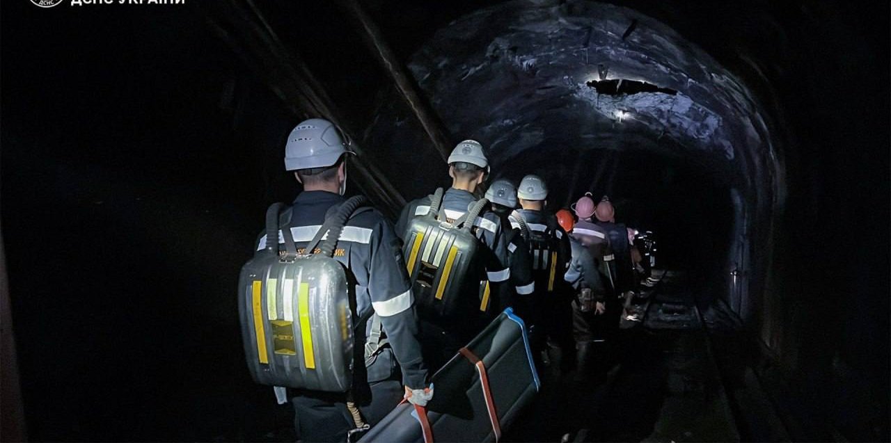 Гірничі рятувальники, які допомогли шахтарям в Кривому Розі
