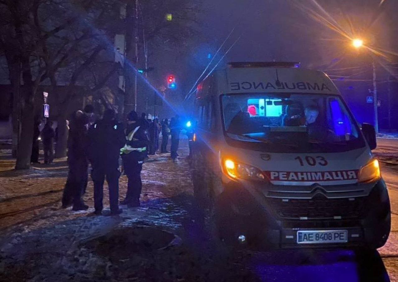 Место инцидента в Кривом Роге