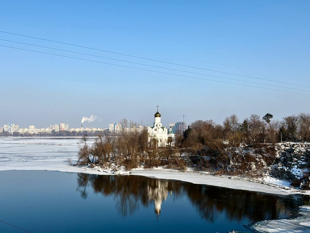 Зима у Дніпрі