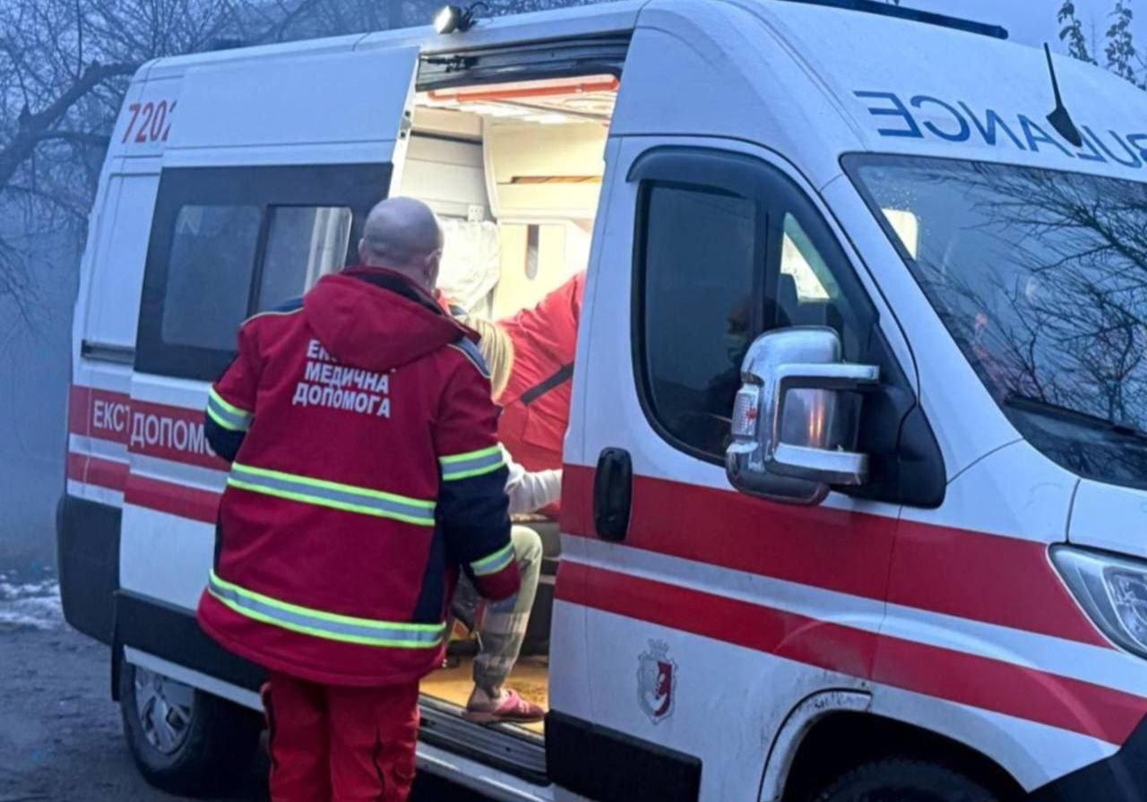 Медики на месте атаки