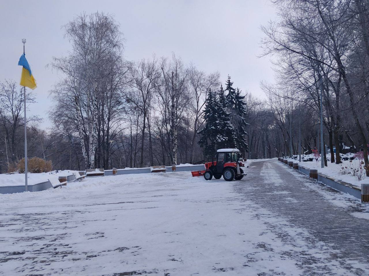 Зима у Дніпрі