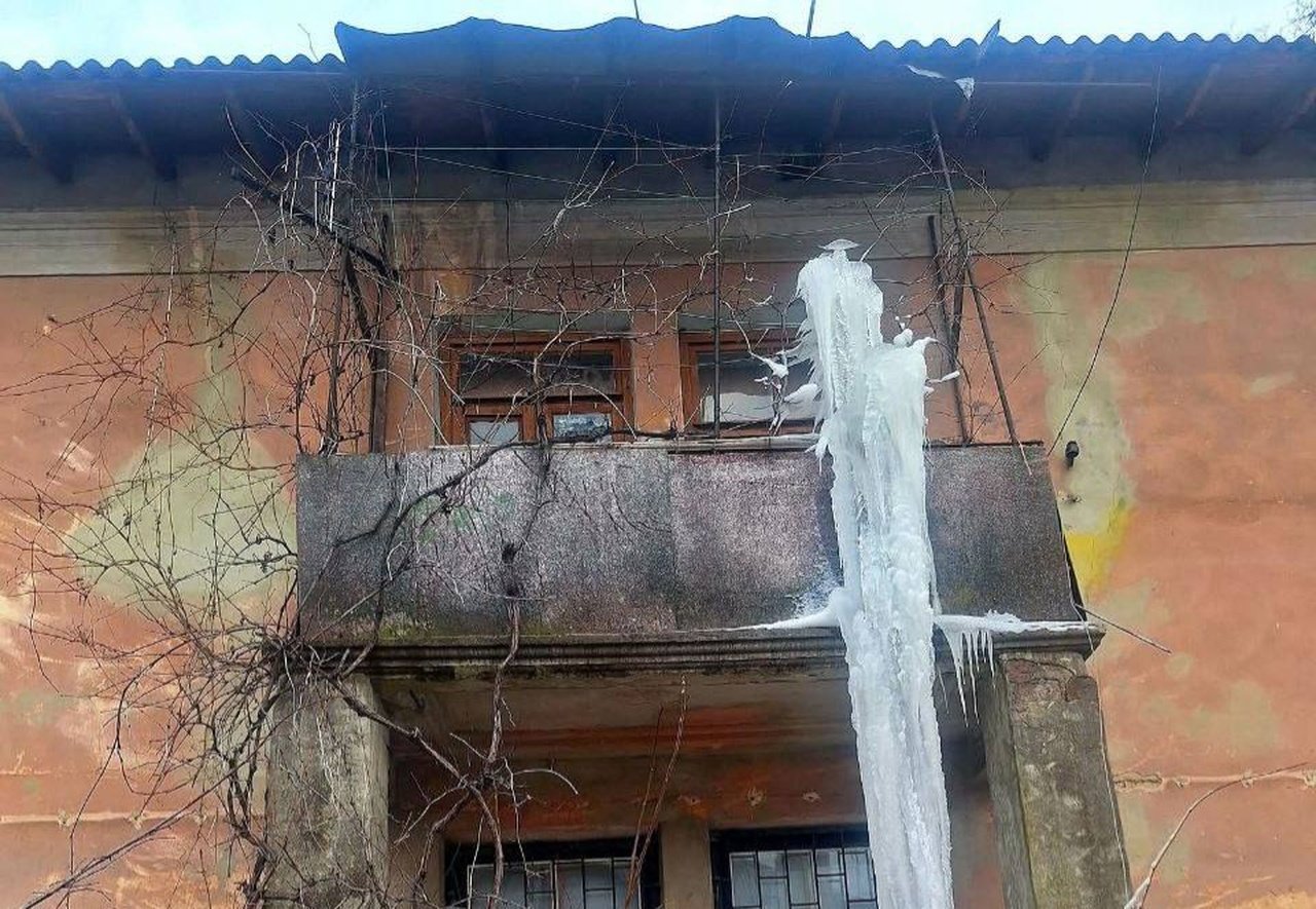 Бурулька в Дніпрі 