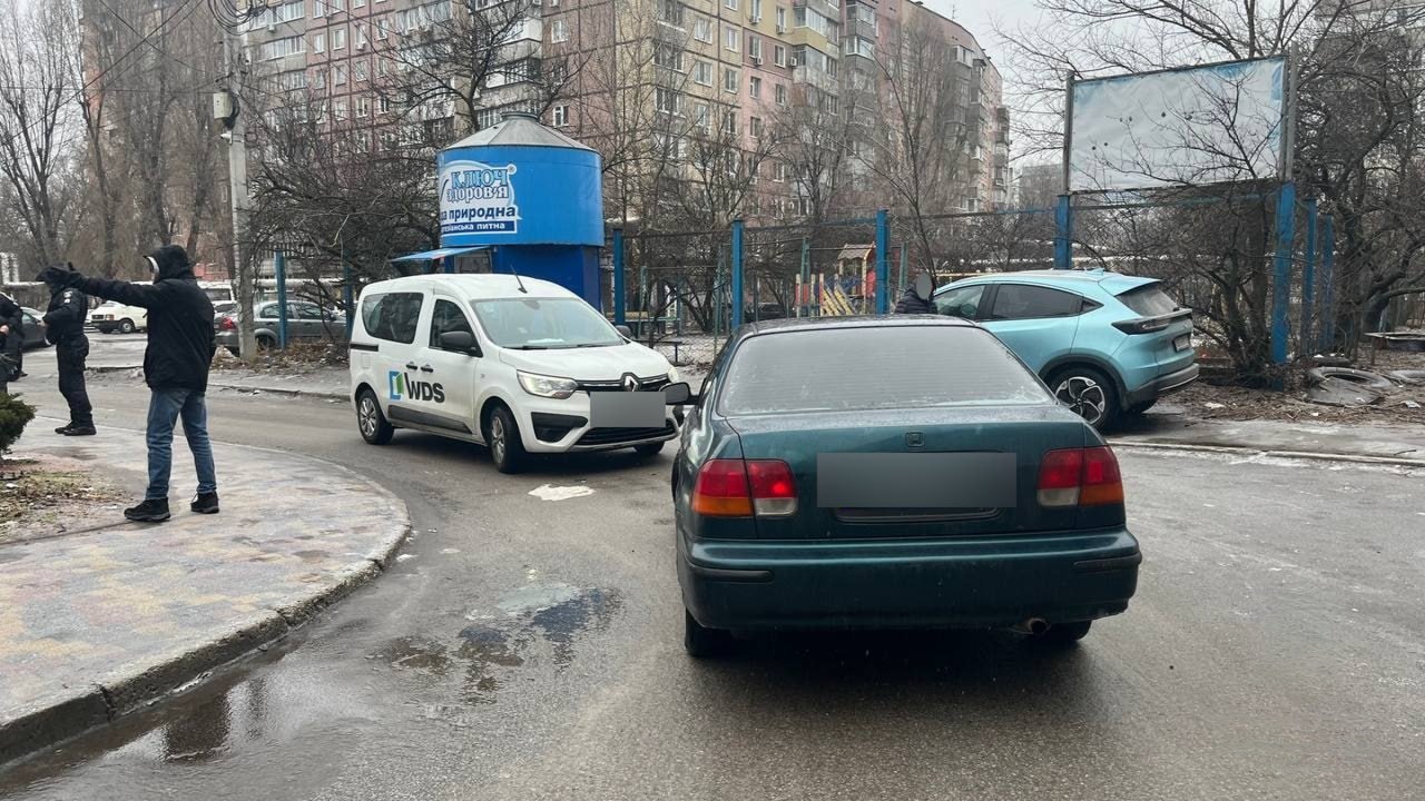 Машина одного з порушників