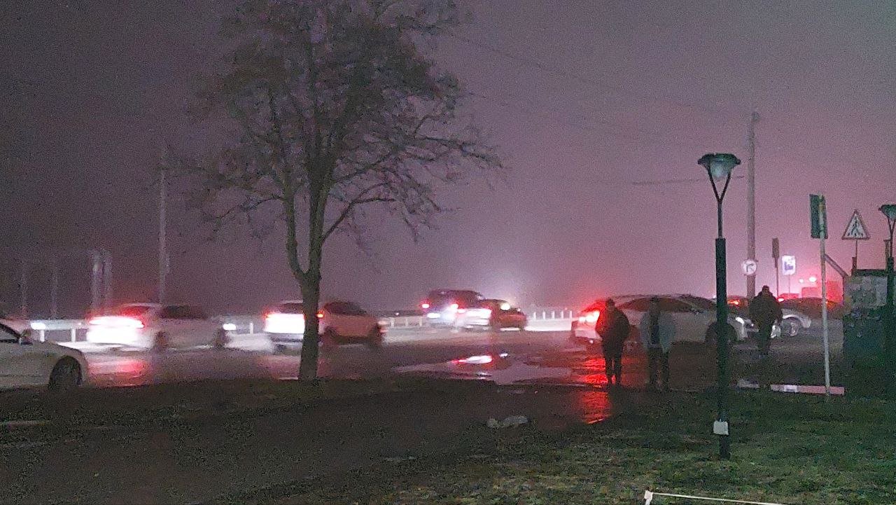 Туман у Дніпрі