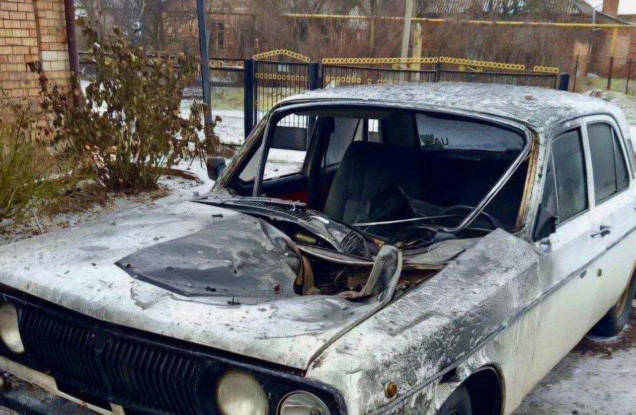 Разрушенное авто