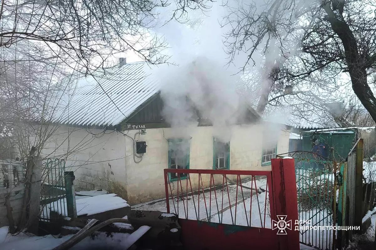 На Дніпропетровщині під час гасіння пожежі виявили тіло чоловіка