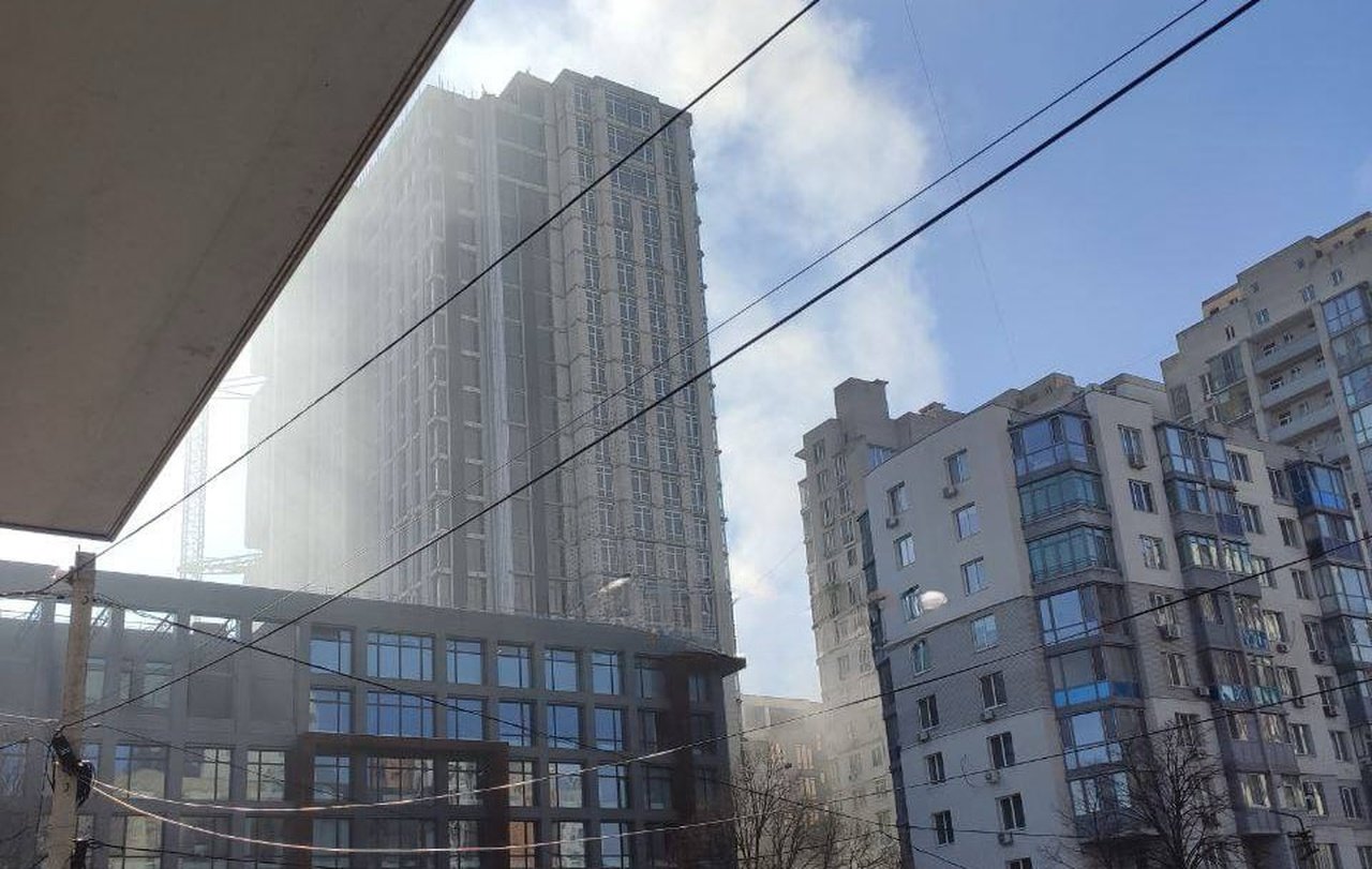 Пожар в Днепре