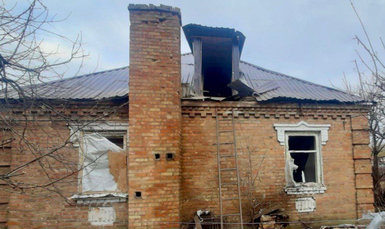 Разрушенный дом