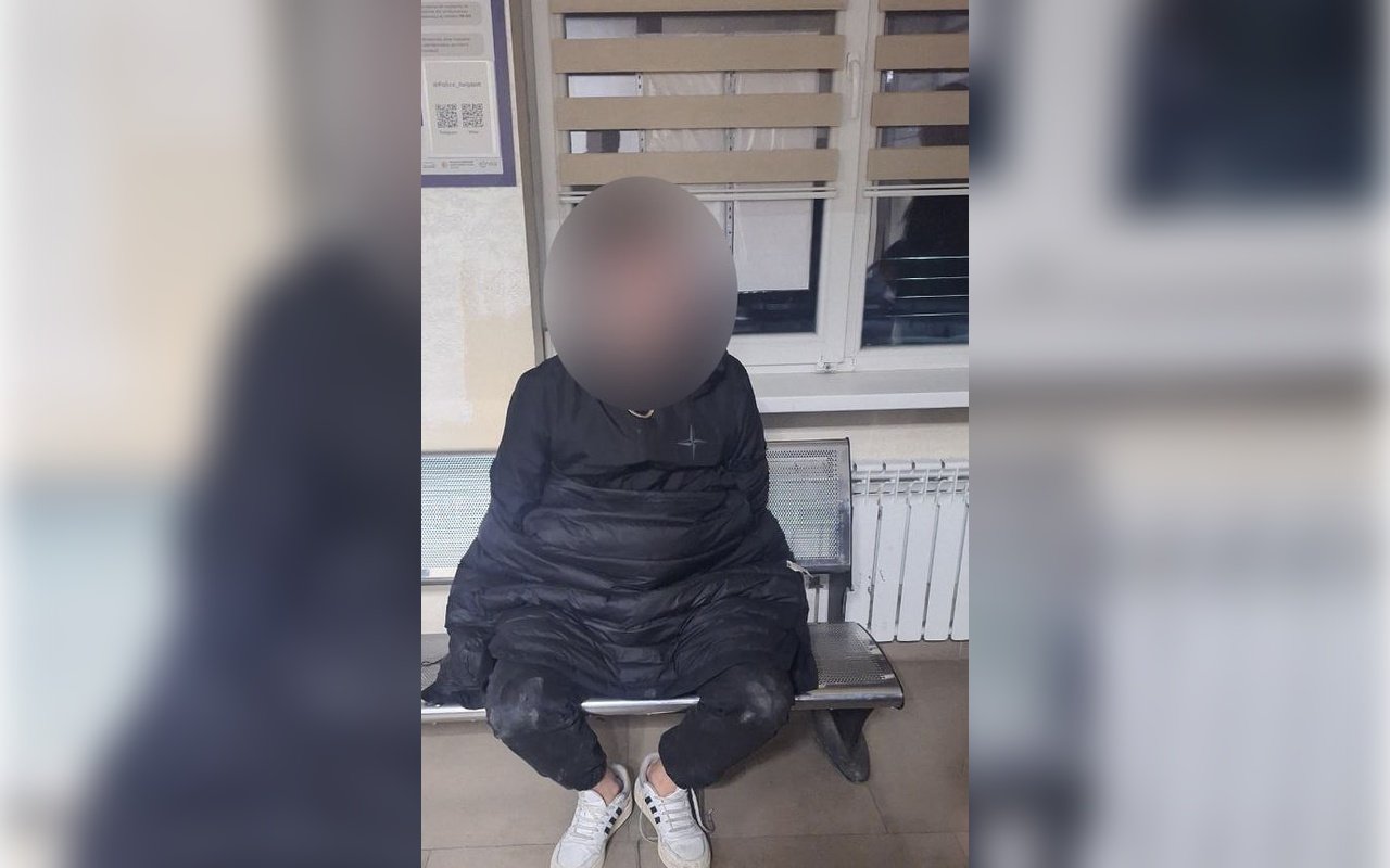 Задержанный за хулиганство мужчина