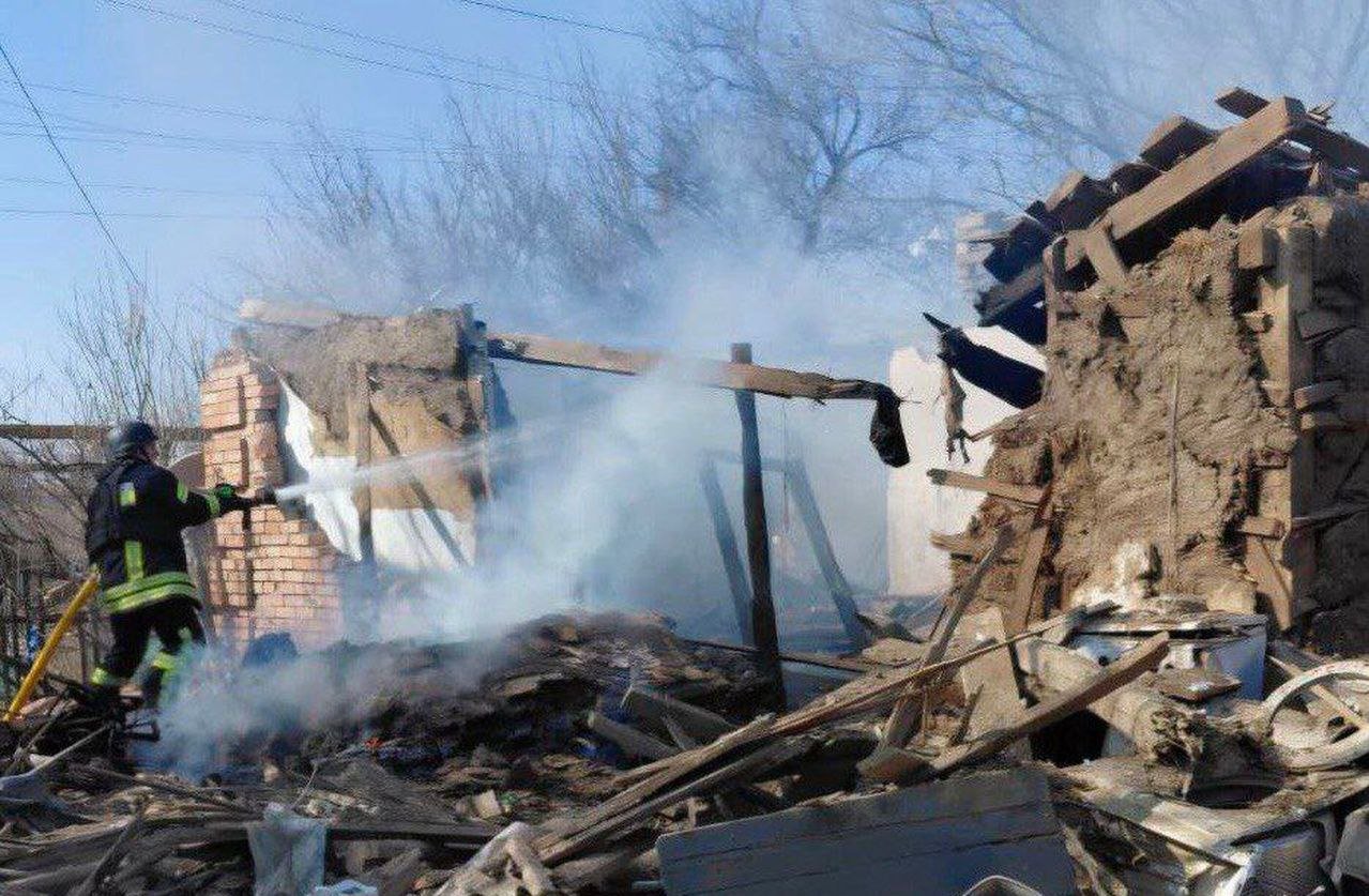 Зруйнований будинок