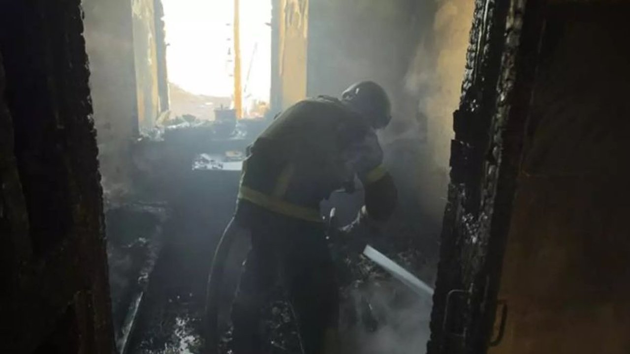 Пожар в доме