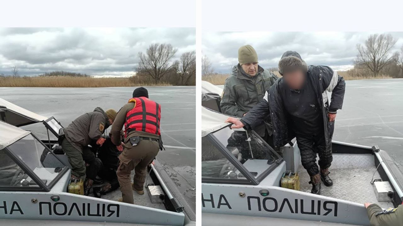 Спасенный рыбак