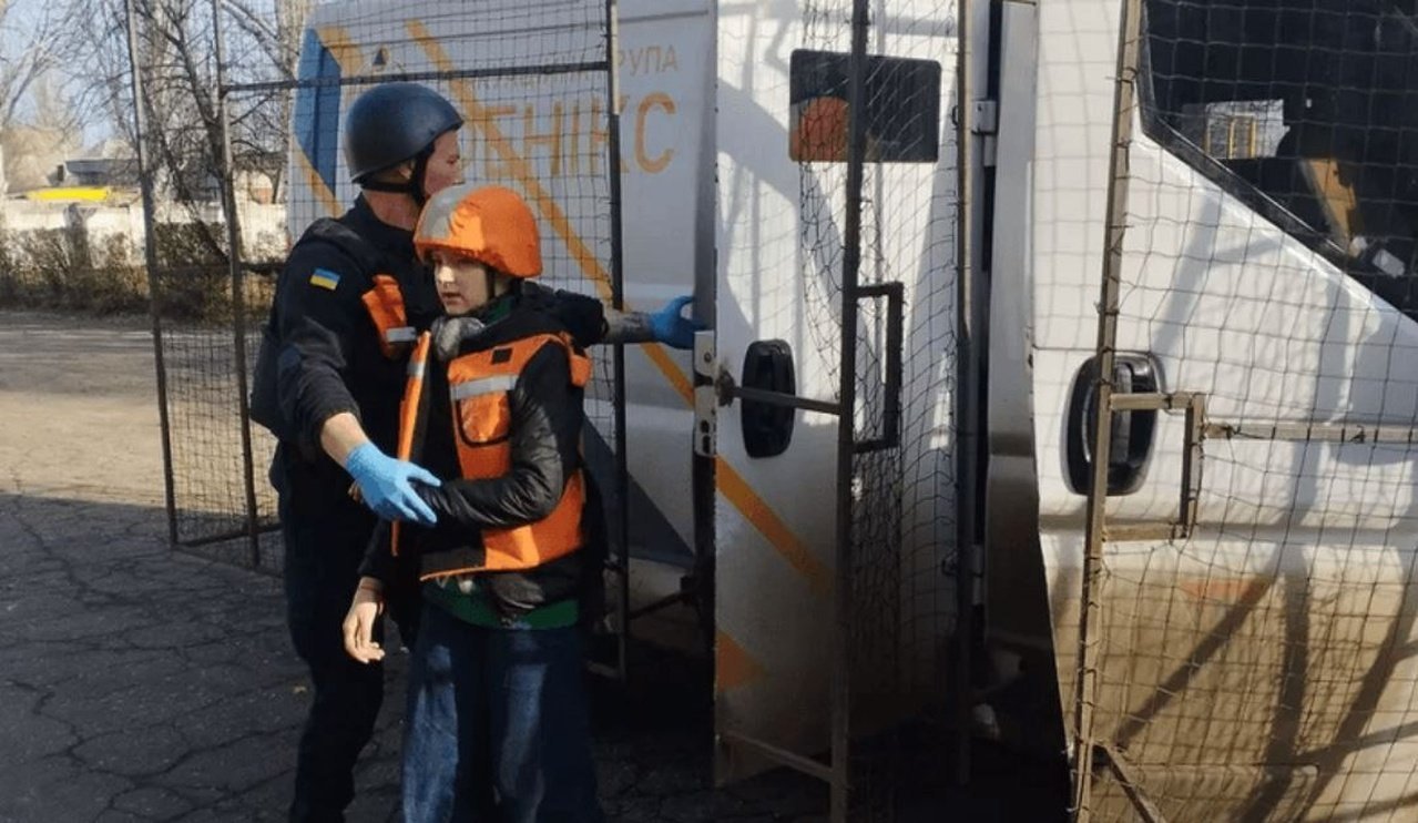 Евакуація людей.