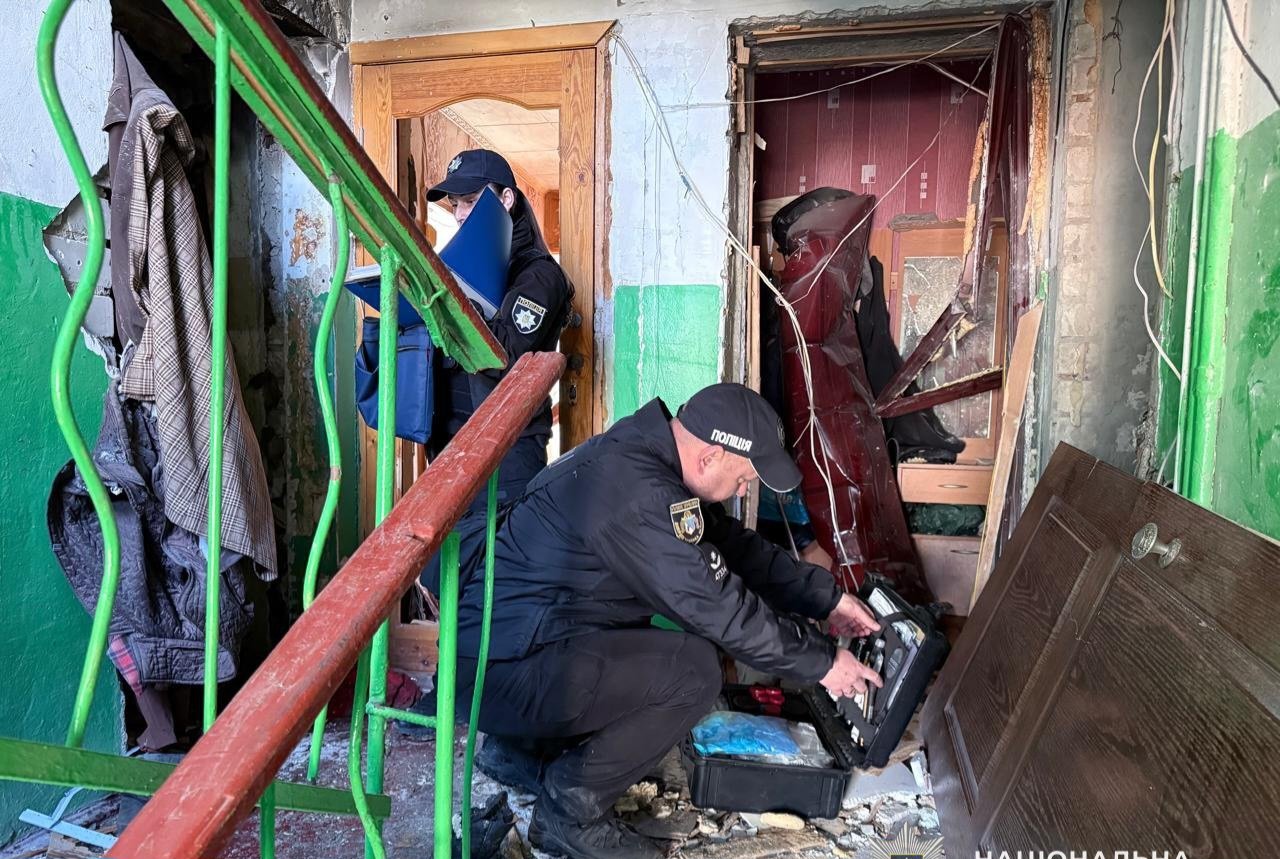 Квартира де стався вибух у Вільногірську