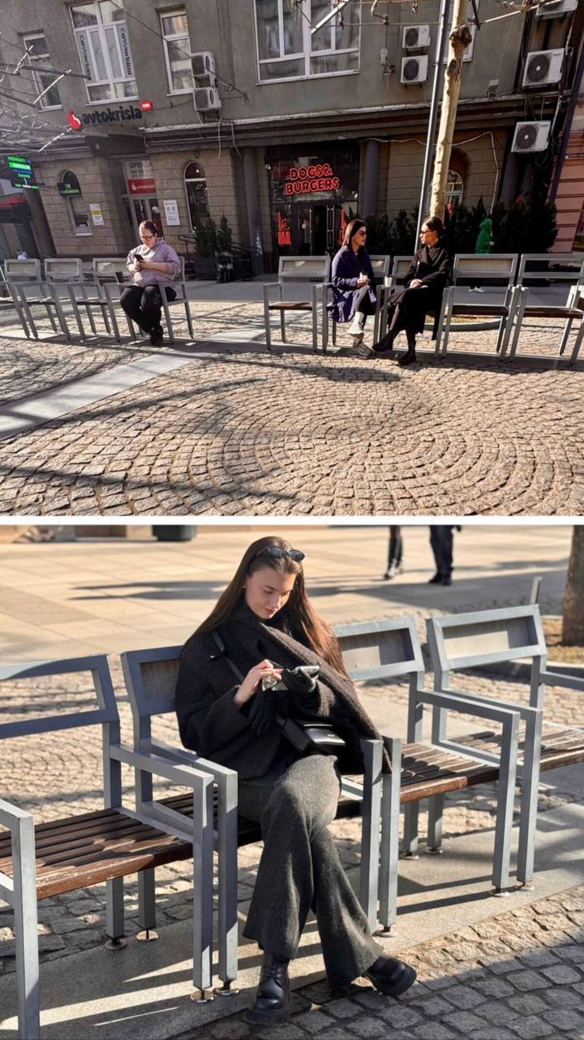 На Кельнському бульварі у Дніпрі знову з’явилися мобільні стільці