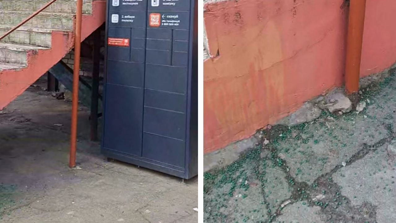 Крысиный яд на газоне