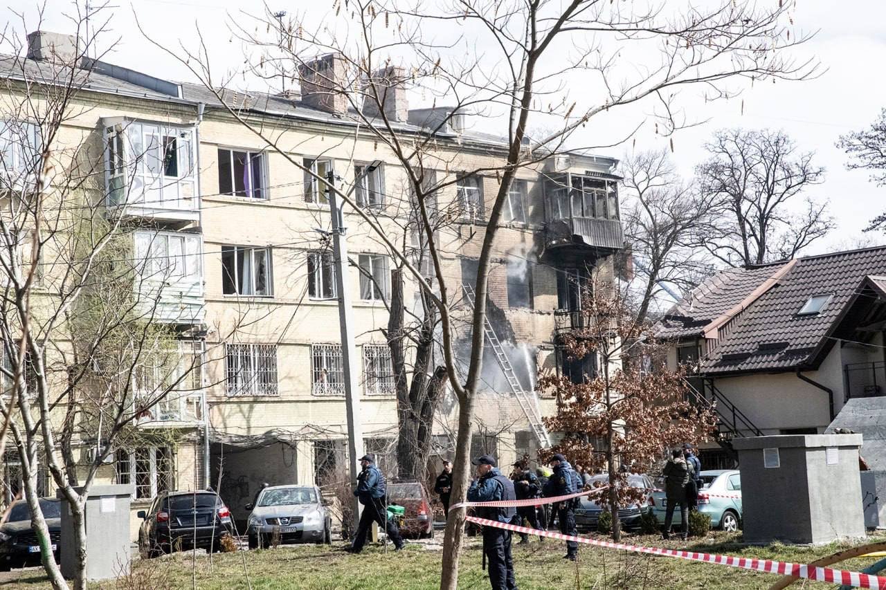 Пошкоджений будинок