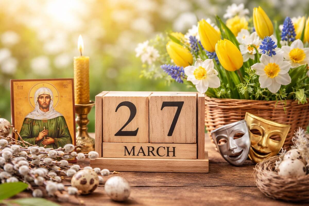Какой сегодня праздник и кого поздравлять с именинами: 27 марта — все об этом дне