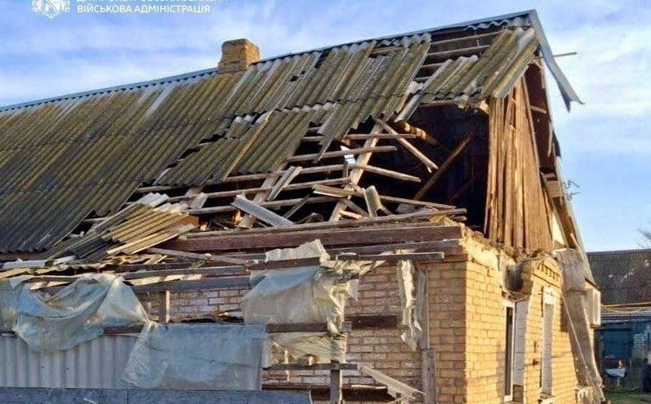 Зруйнований будинок