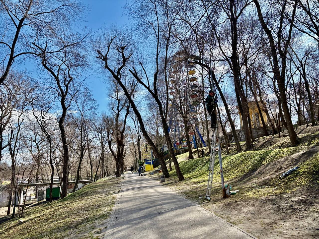 Парк Зеленый Гай в Днепре