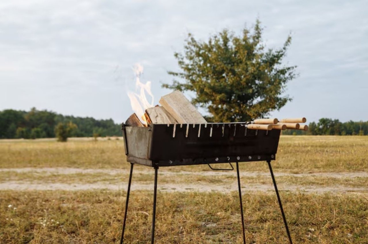 Мангал на природі
