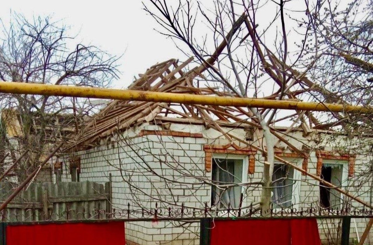 Зруйнований будинок