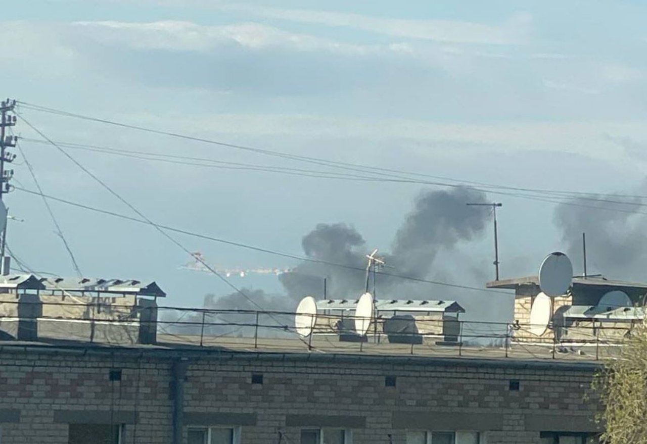 Пожар в Днепре