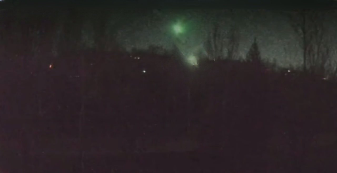 Метеорит над Кривым Рогом