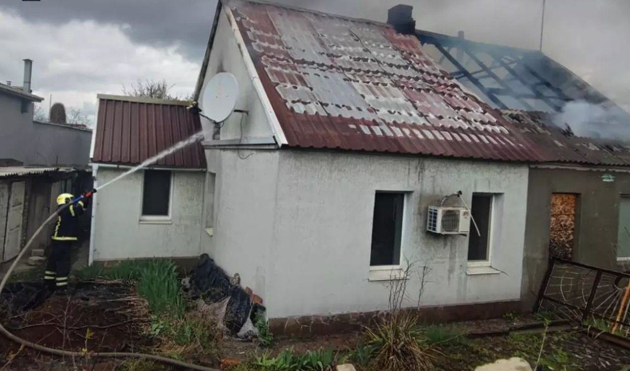 Будинок, де сталась пожежа
