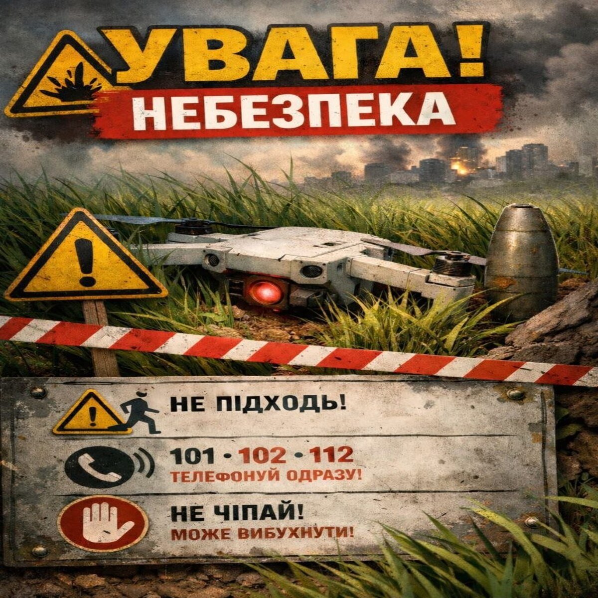 В Никопольщине фиксируют новую угрозу: дроны могут детонировать при приближении