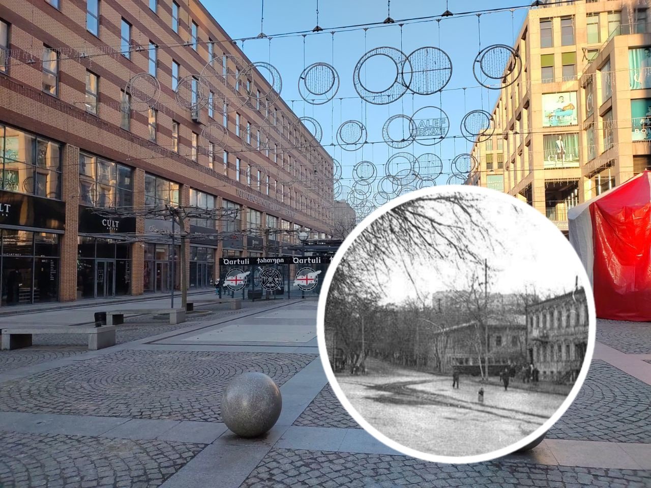 Разворот трамвая в центре Днепра показали на архивном фото