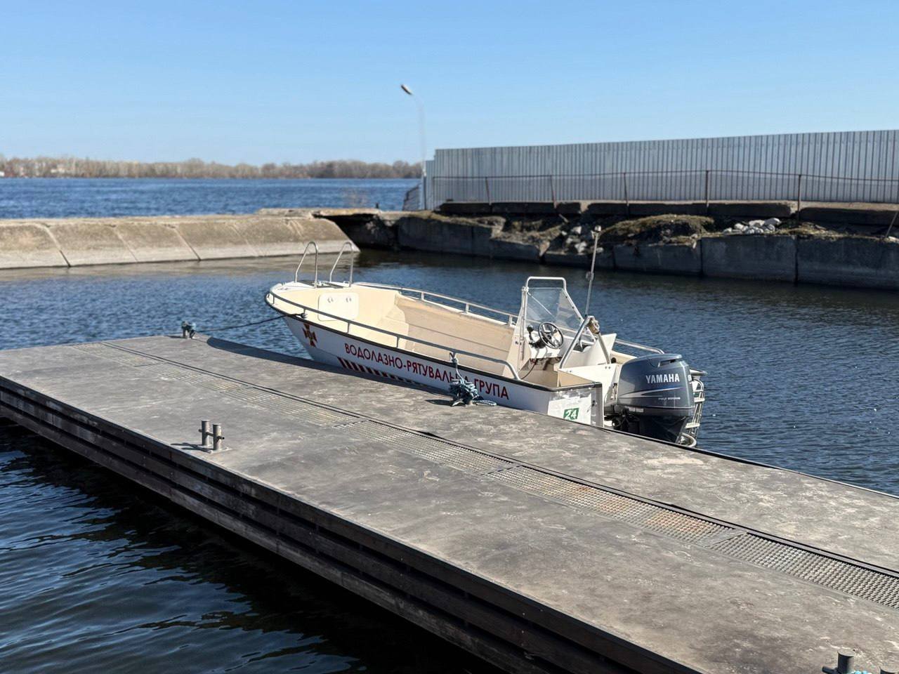 Катер спасателей