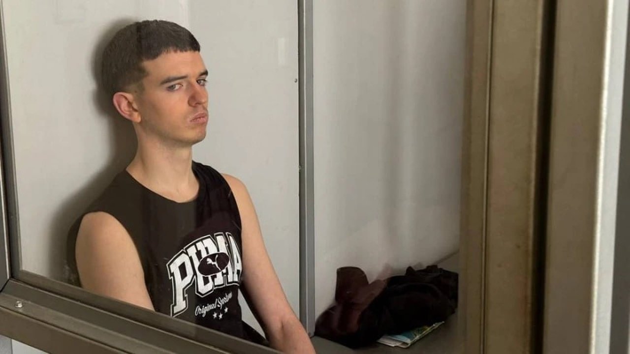 В'ячеслав Зінченко під час суду