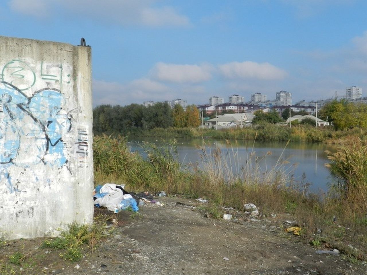 Озеро Куряче в Дніпрі