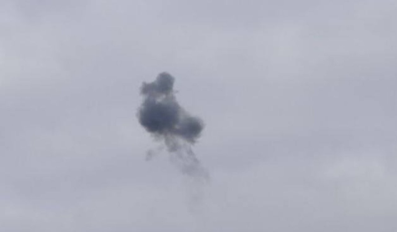 Слід від роботи ППО 