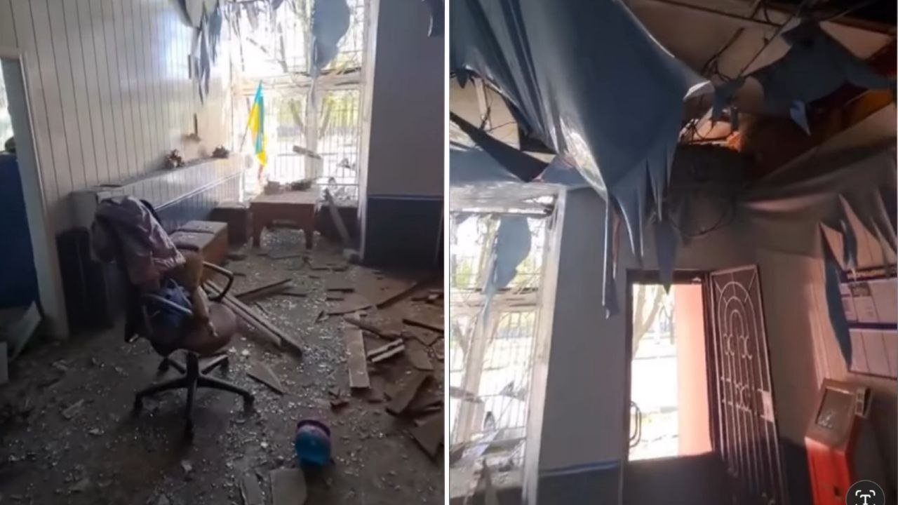 Приміщення пошкоджене