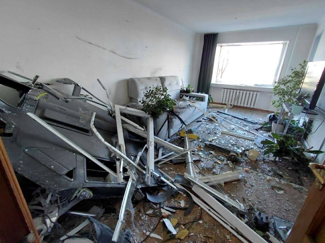 В Днепре шахед влетел в квартиру и не сдетонировал: все выжили