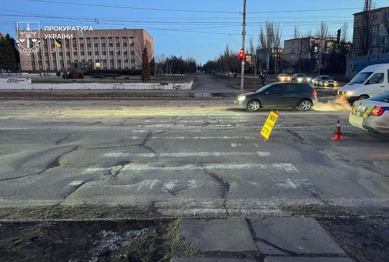 Місце, де сталась ДТП