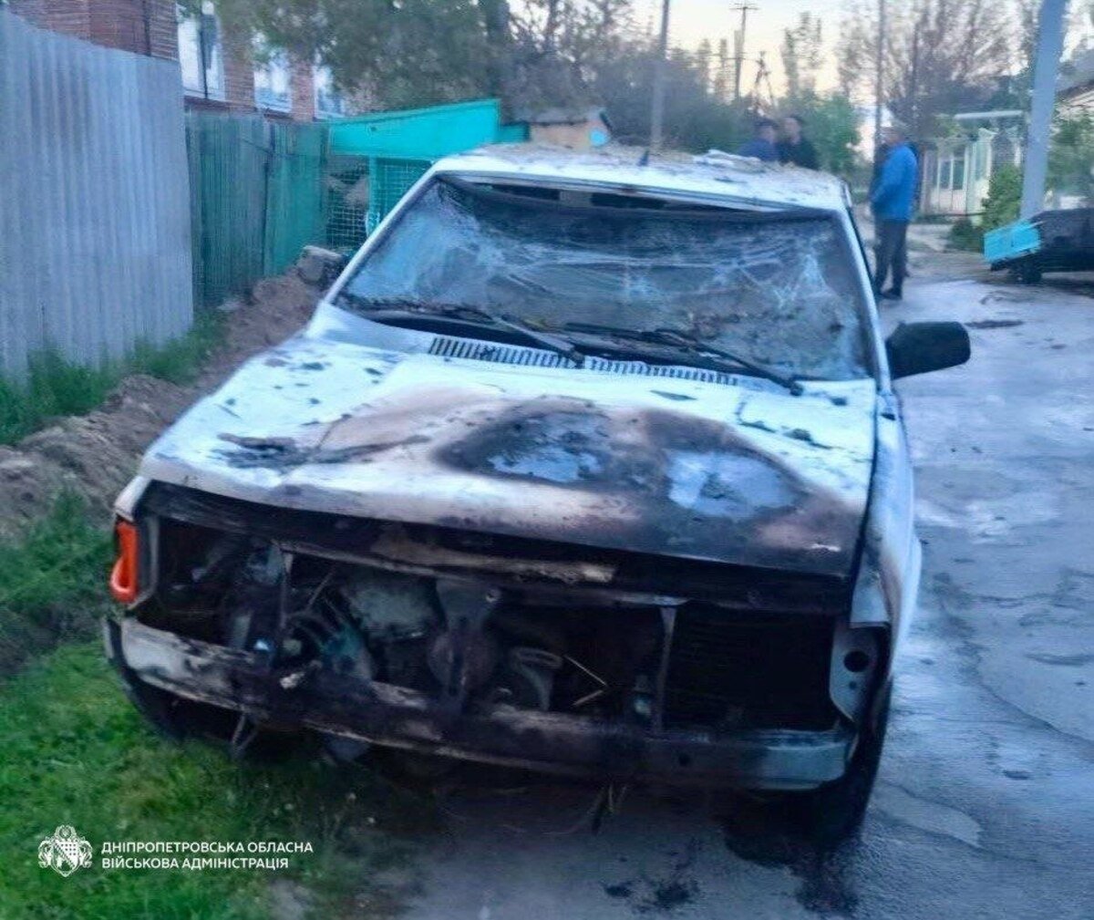 Никопольщина пережила массированную атаку дронов: есть раненый