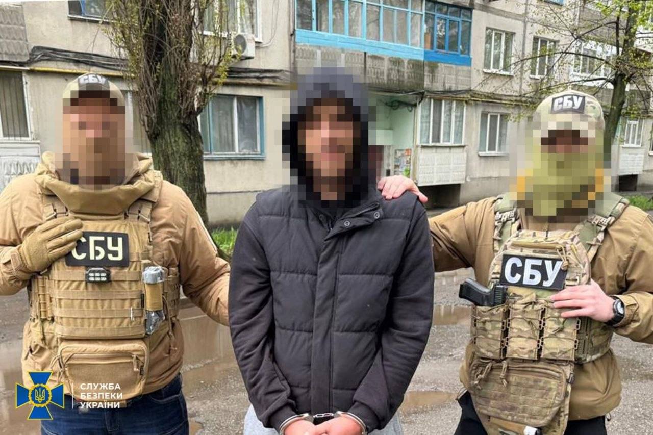 Задержанный мужчина