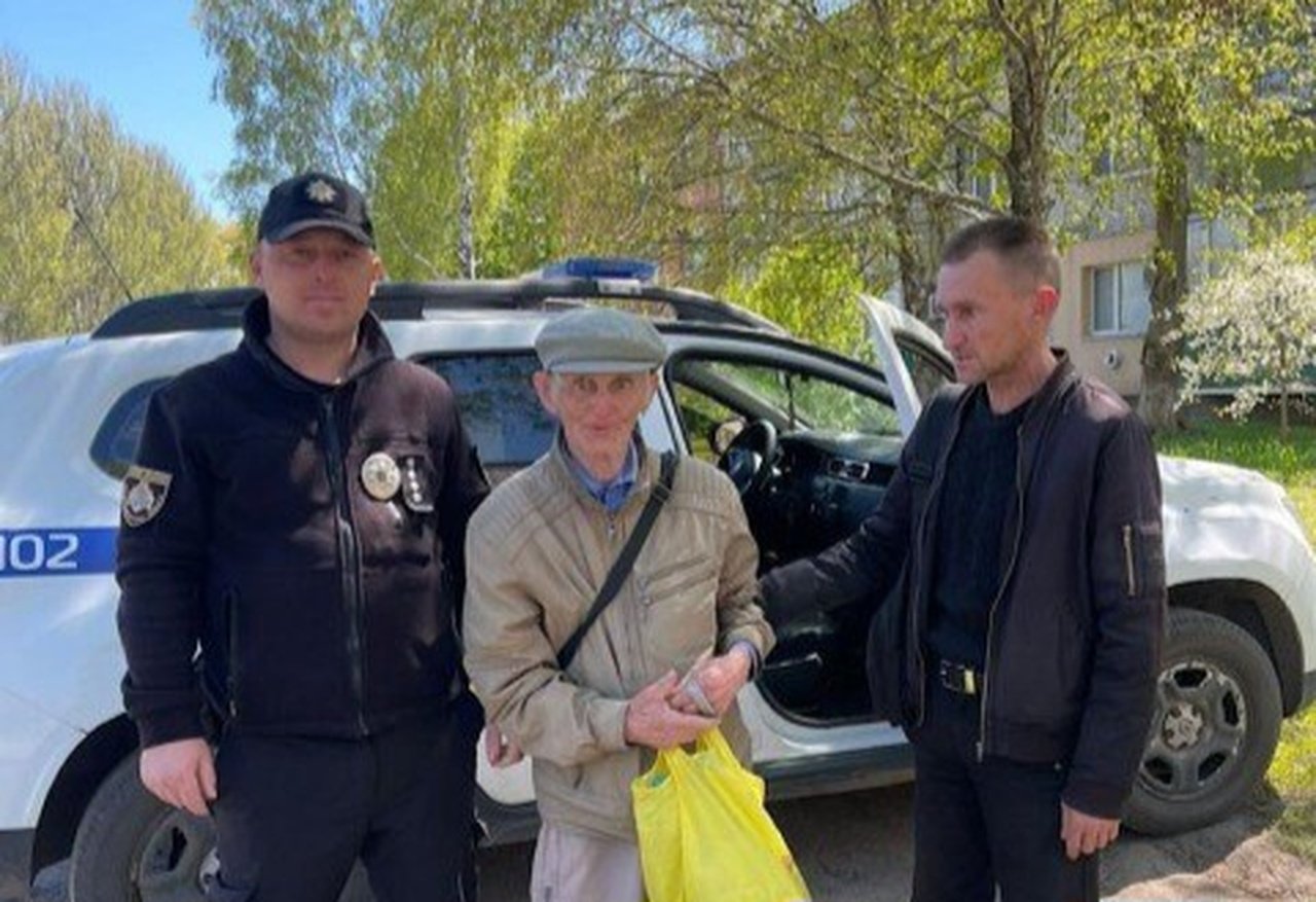 Найденный мужчина